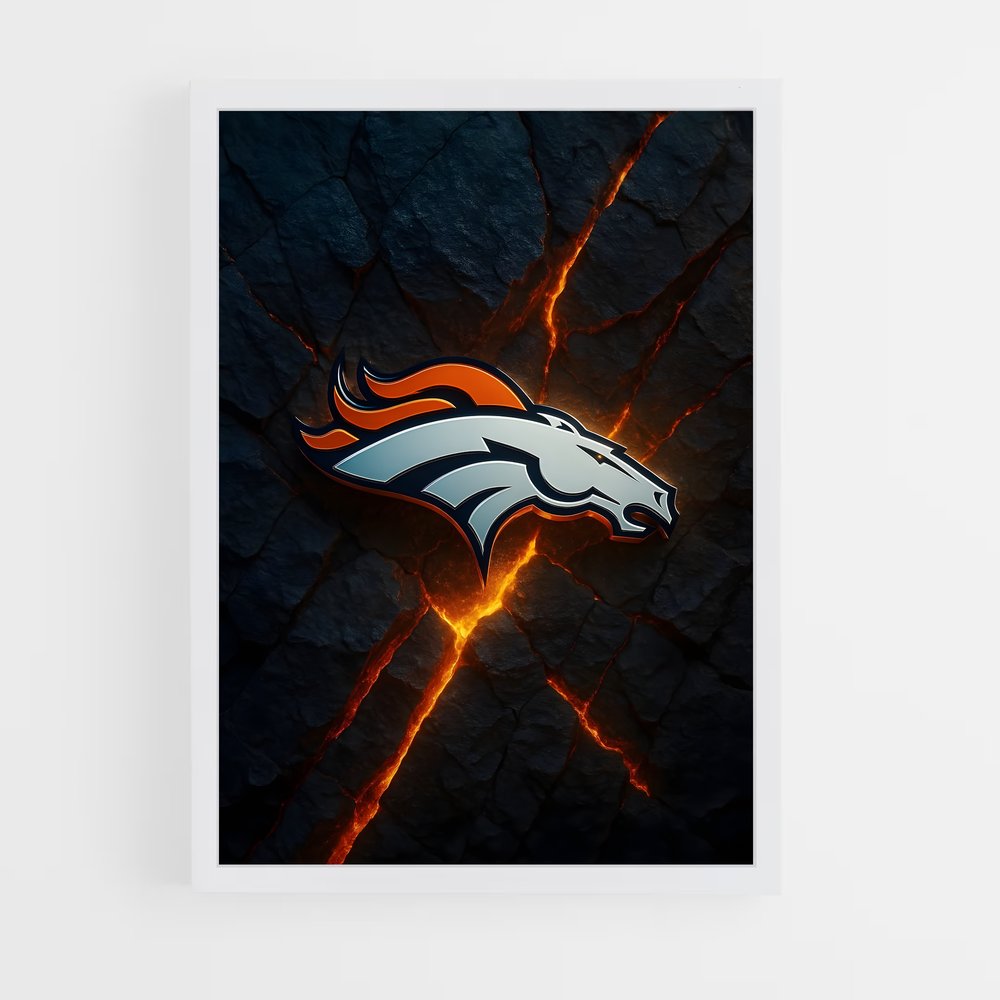 Poster Denver broncos (vue 3)